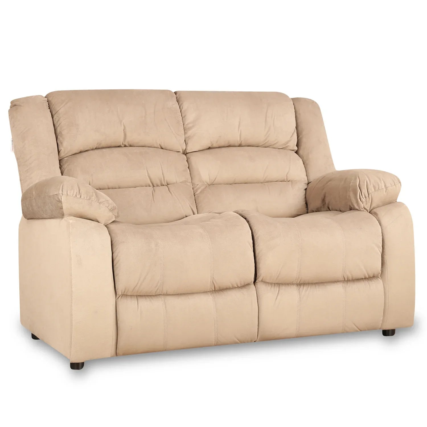 Bradford Fabric Two Seater Sofa in Beige Colour - HomeTown