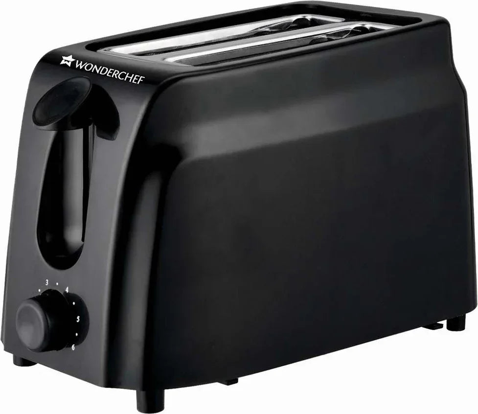 Acura Steel & Metal Slice Pop Up Toaster With 7 Browning Controls 750W in Black Colour - HomeTown