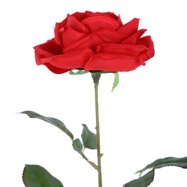 Aura Polyester Flowers in Red Colour dimensions