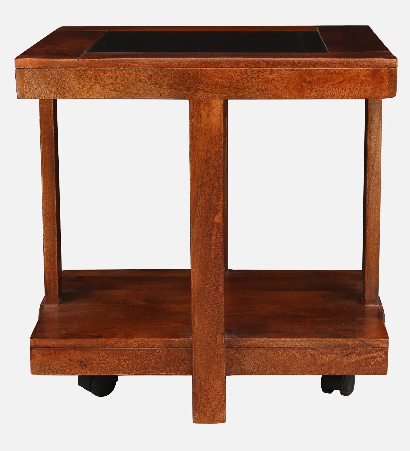 Joss Solid Wood Side Table in Walnut Colour - HomeTown