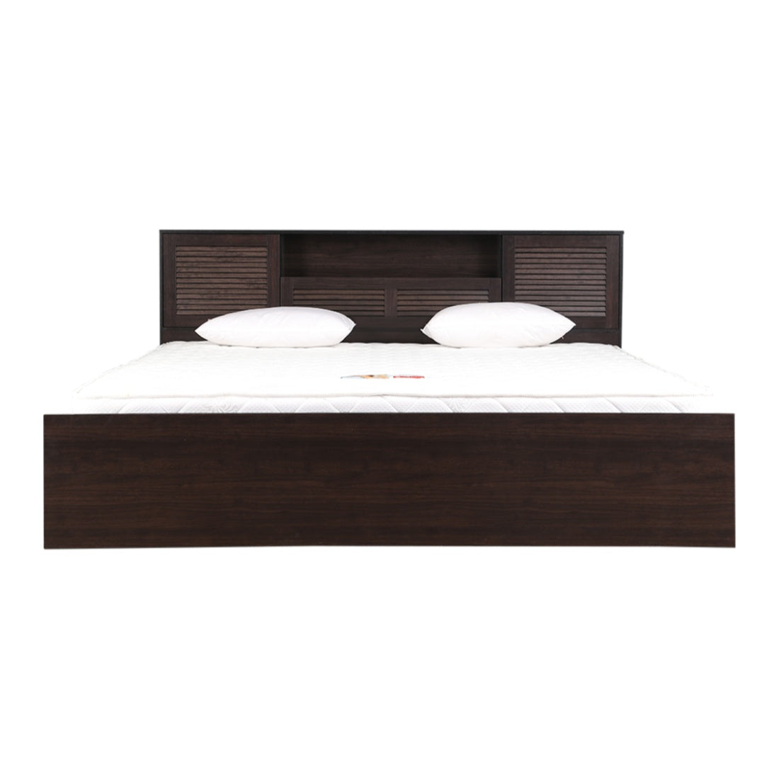 Bolton King bed with Hydraulic storage in Wenge Colour