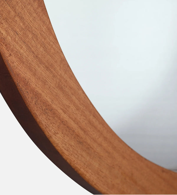 Siam Acacia Wood Mirror in Honey Colour dimensions