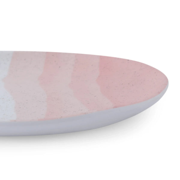 Emilia Melamine Speckles Small Plate in Pink Colour dimensions