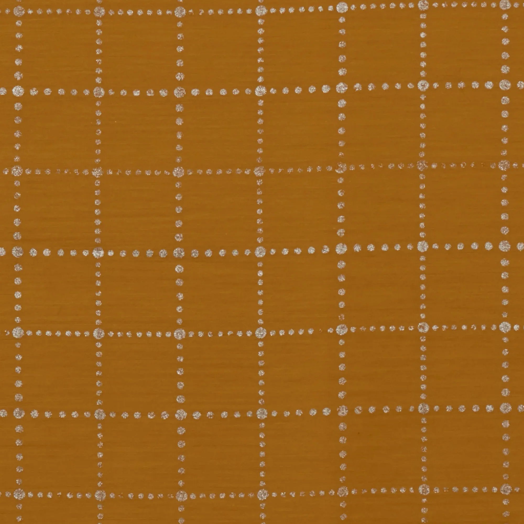 Emilia Set of 2 Foiled Double Layered Black Out Window Curtains 5 Feet in Mustard Colour - HomeTown