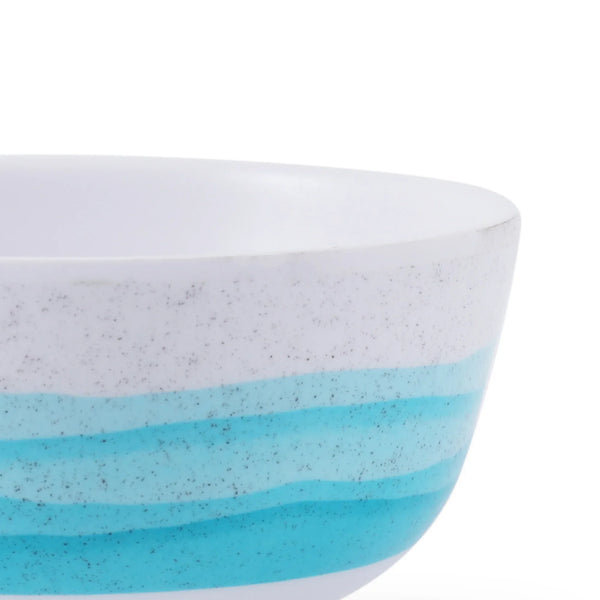 Emilia Melamine Speckles Veg Bowl in Dusky Blue Colour dimensions