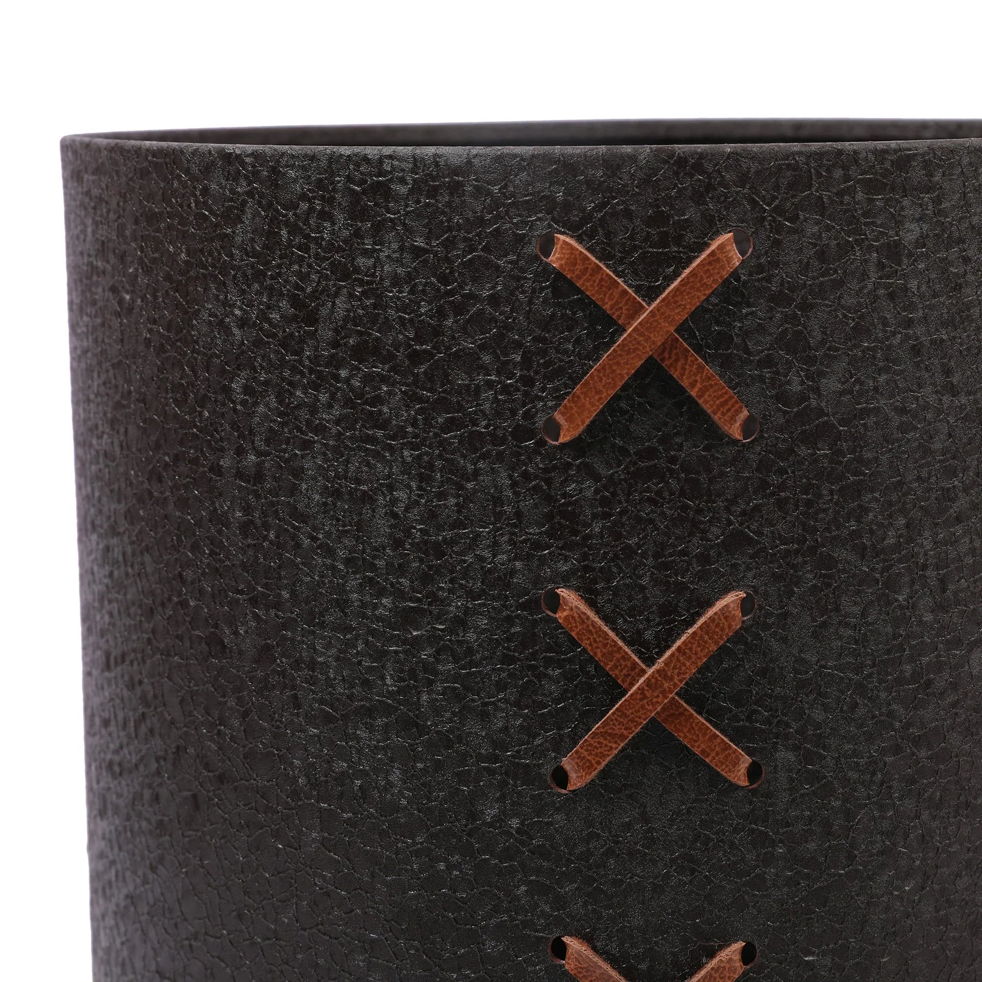 Cosmos Metal Planter 17 cm in Brown Colour - HomeTown