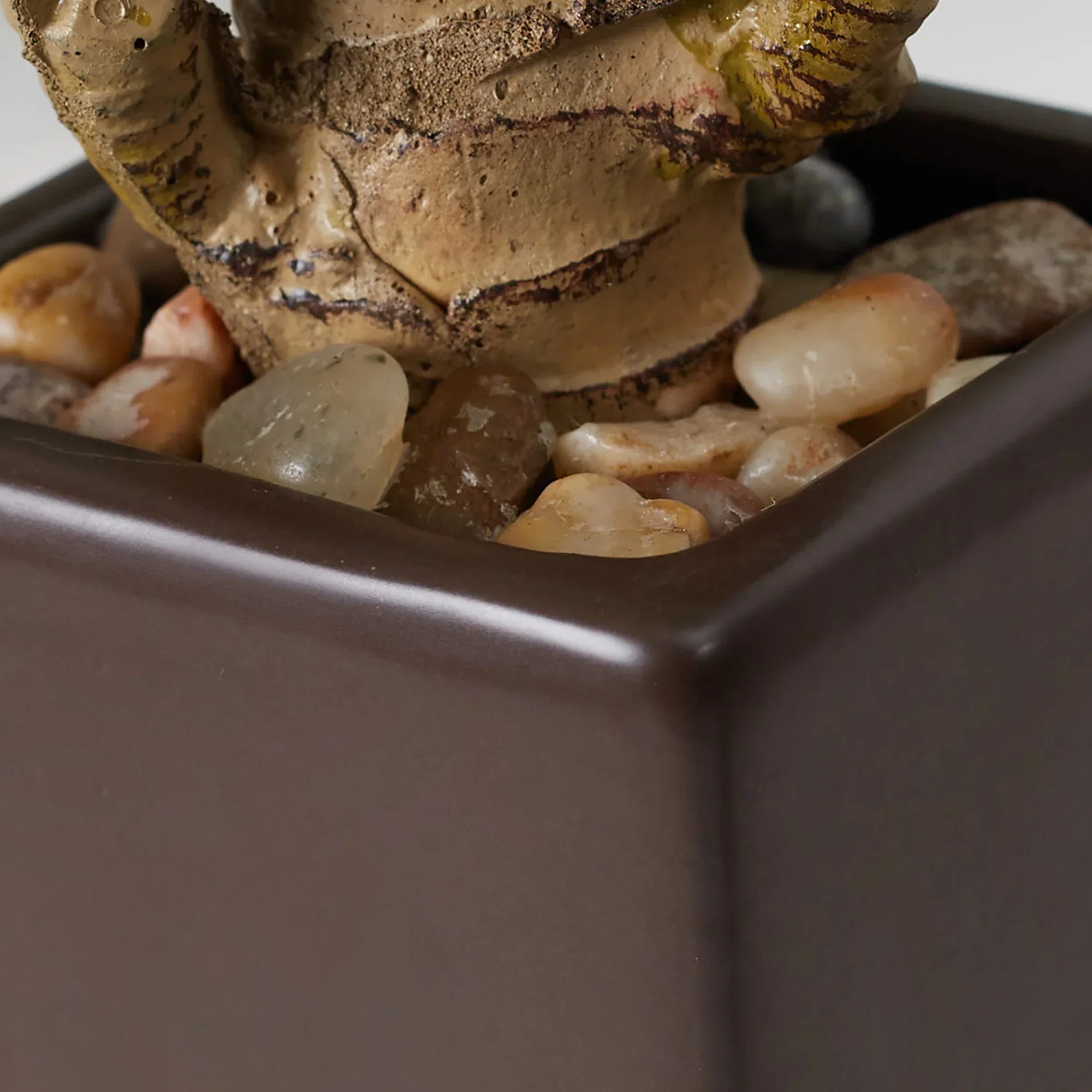 Ilana Faux Mini Dracaena 1 Ceramic Potted Plant 24 Cm in Green Colour - HomeTown