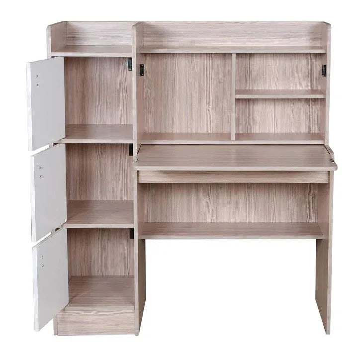 Ace Study Desk in White Colour - HomeTown