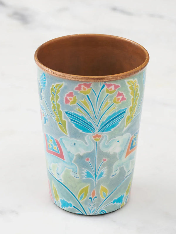 Anar  Printed 1 LitreÌâåÊCopper Bottle and 2 Tumblers 300 ML dimensions