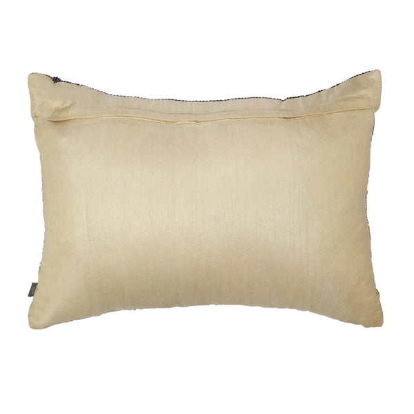 Modern Chic Polyester Cushion Cover 30x50 cm in Grey Colour dimensions