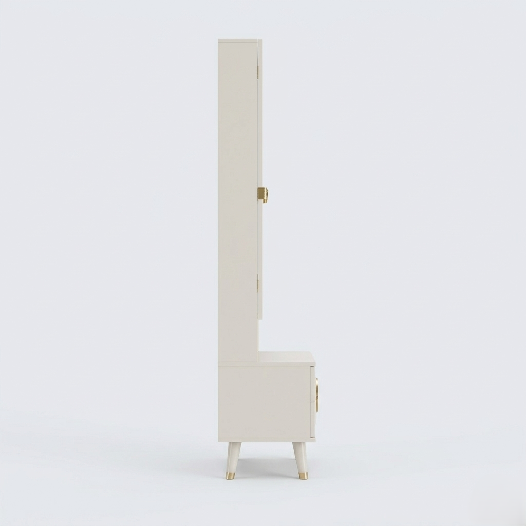 AKIRA DRESSING TABLE - PUMIC GREY