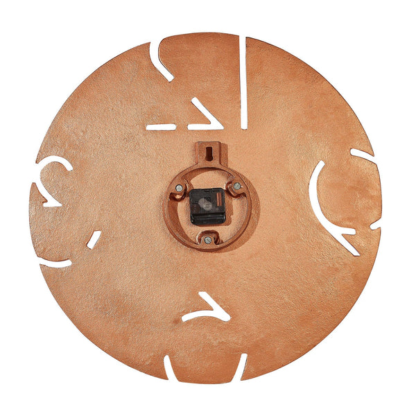 Magna Metal Clocks 56 Cm in Copper Colour dimensions