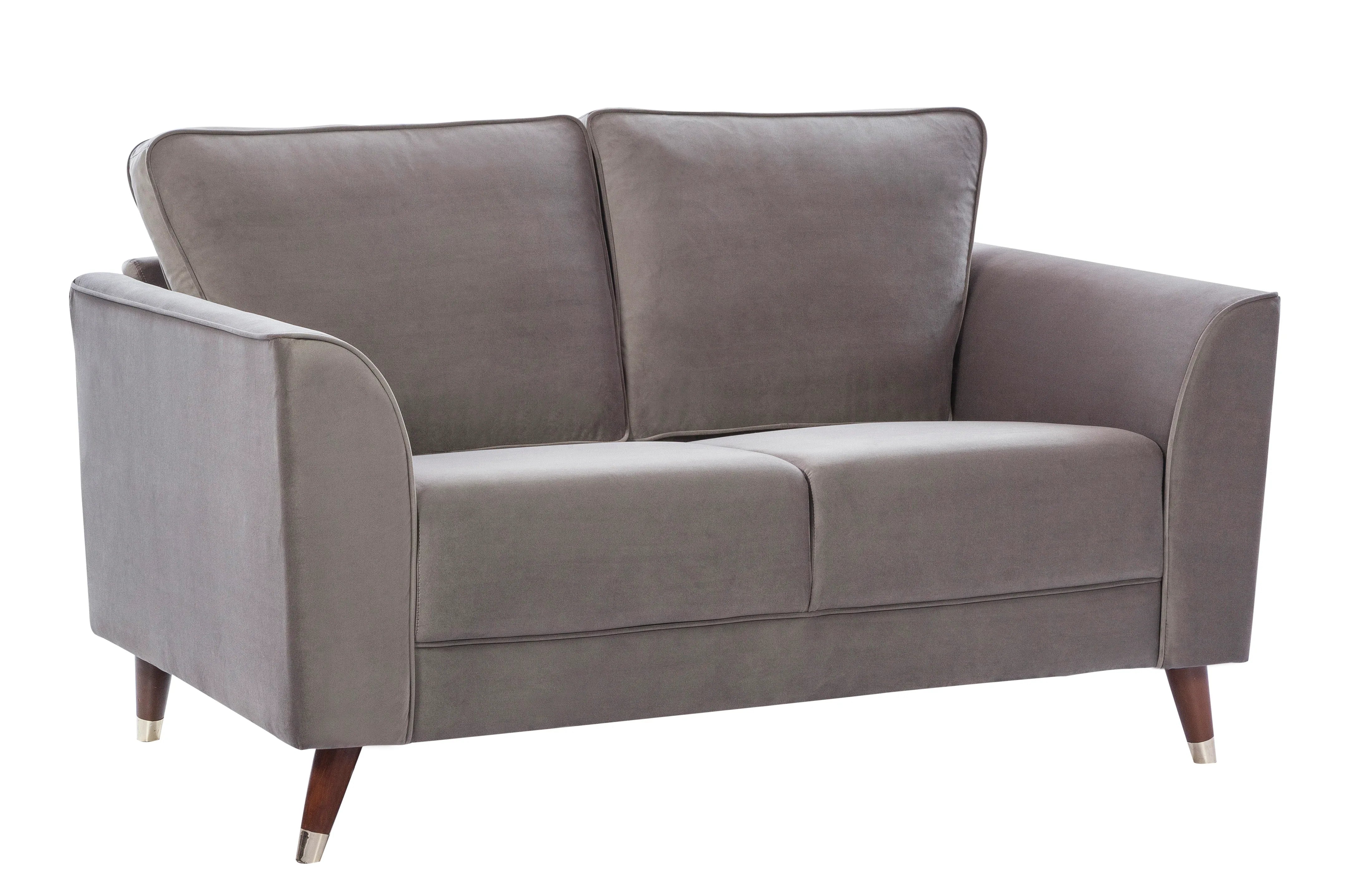 Magnific Velvet Two Seater Sofa - HomeTown