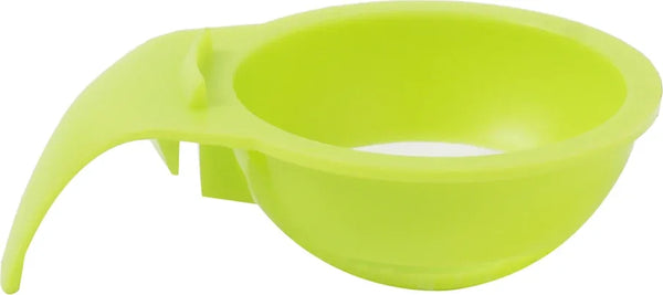 Silicon Egg Yolk Separater in Green Colour by Bergner dimensions
