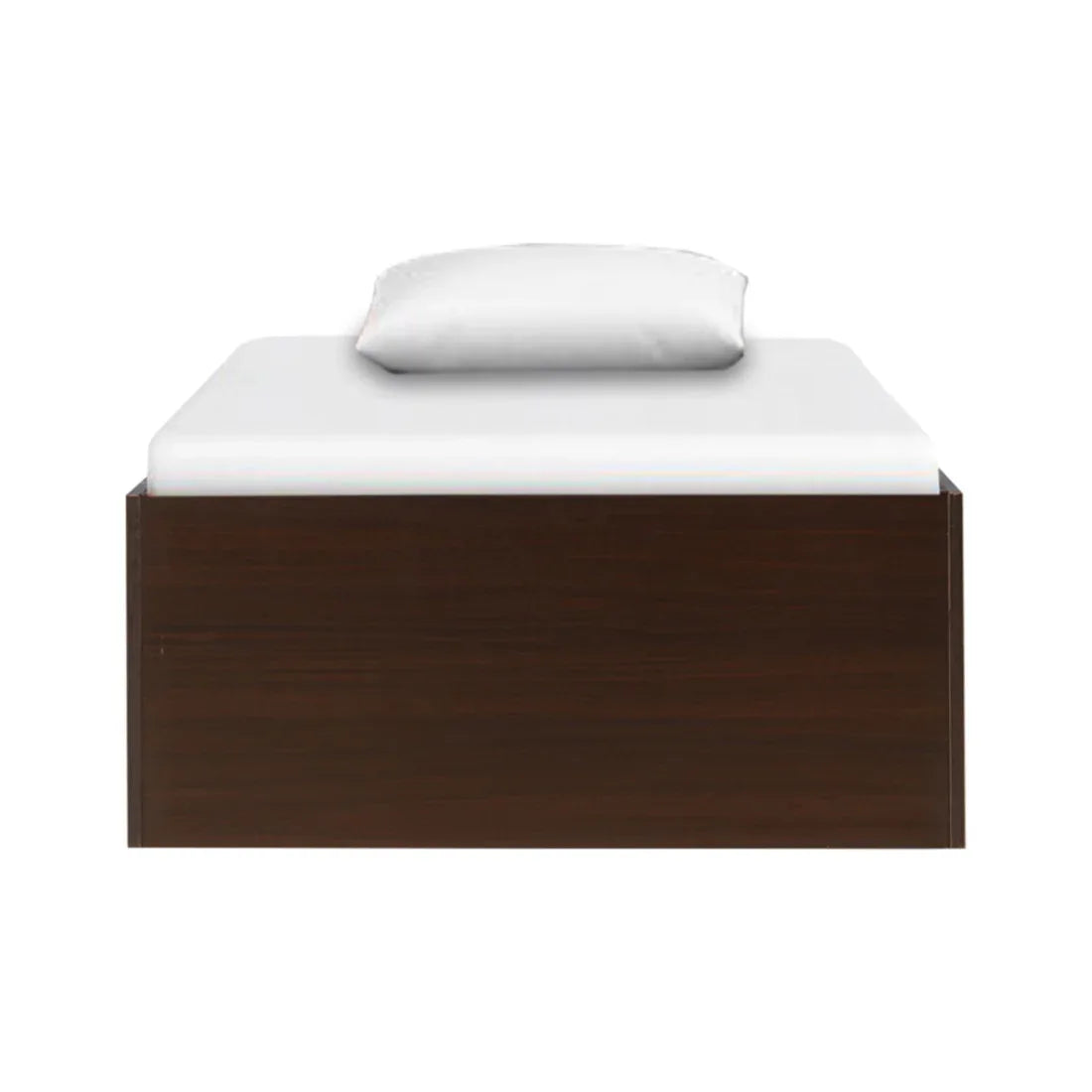 Ria Single bed with Box storage in Walnut Colour - HomeTown