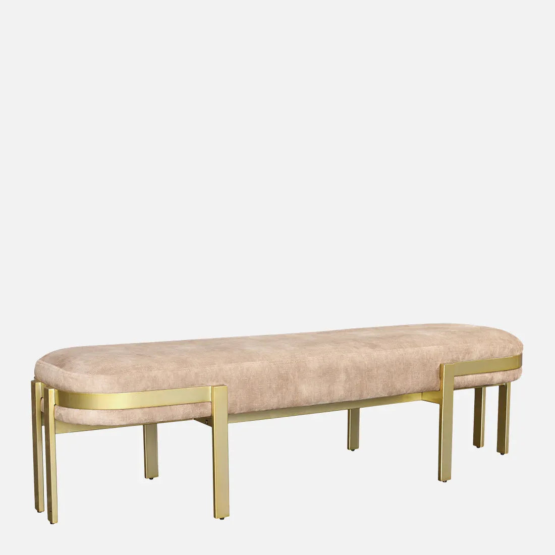 Seraphine Bed Bench in Beige Colour - HomeTown