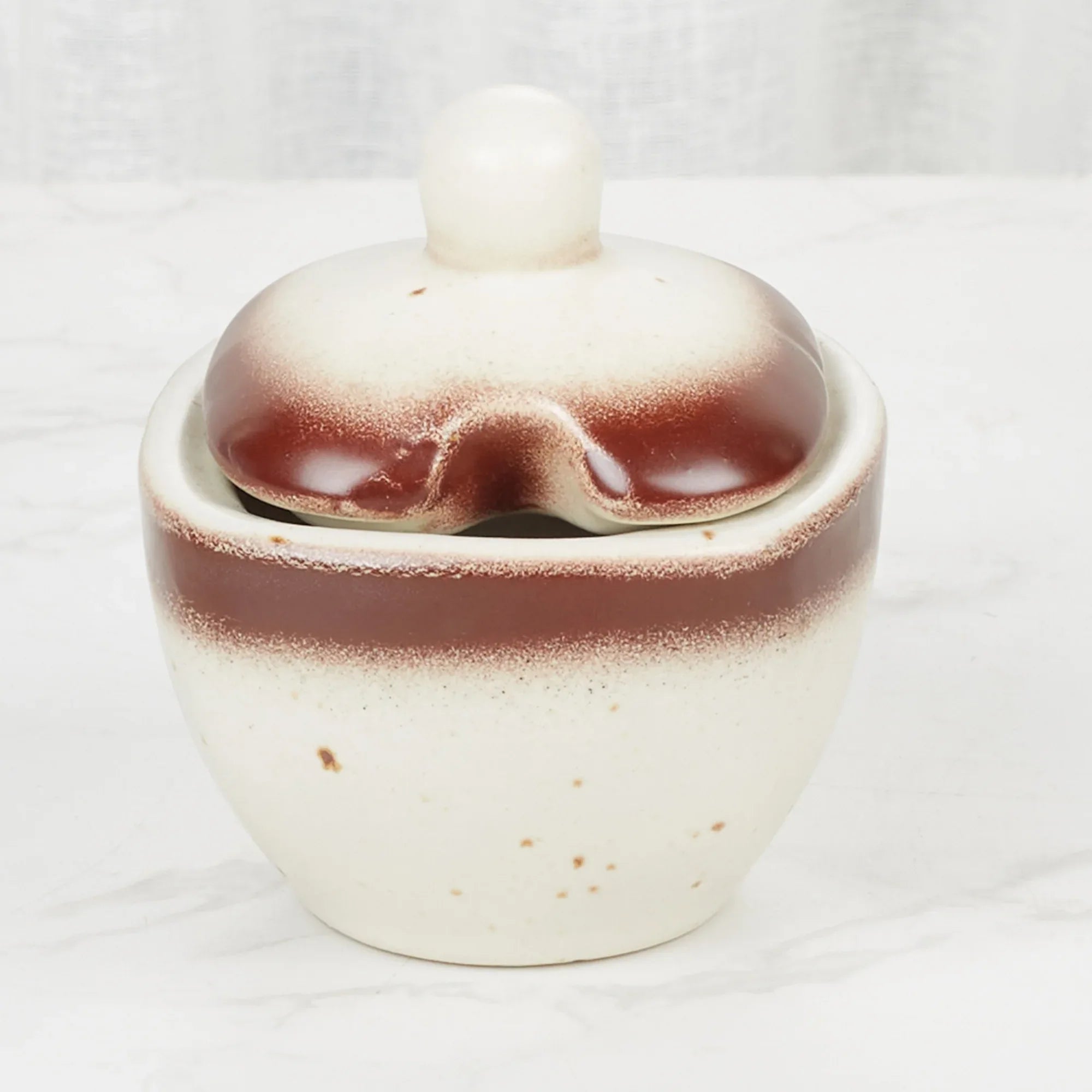 Beautiful Kitchen Studio Pottery Stoneware Condiment/Pickle Set of 3 in Beige Colour - HomeTown