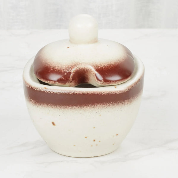 Beautiful Kitchen Studio Pottery Stoneware Condiment/Pickle Set of 3 in Beige Colour dimensions
