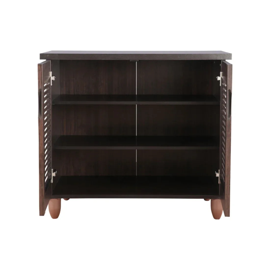 Riveria Engineered Wood Shoe Rack in Wenge Colour - HomeTown