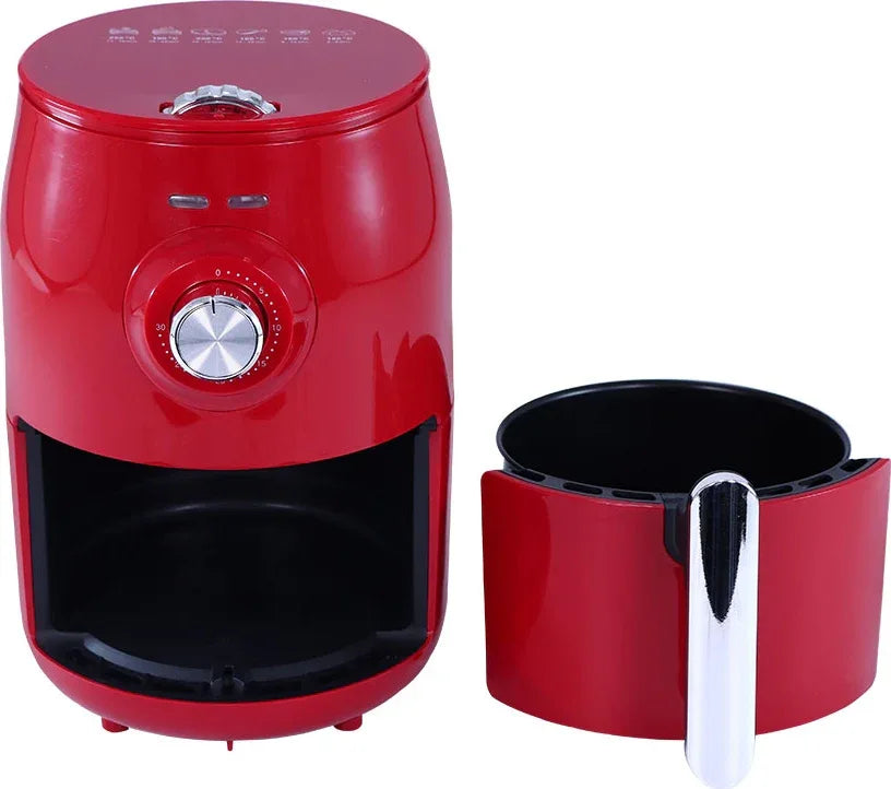 Crimson Edge Non-Stick Compact Air Fryer 1.8Ltr 1000W in Red Colour by Wonderchef - HomeTown