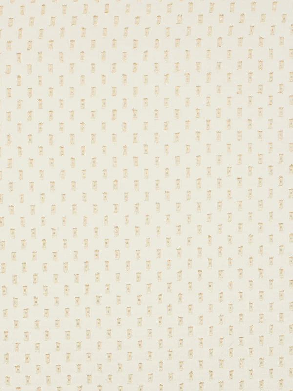 Amour Set of 2 Dobby Window sheer Curtains 5 feet in Gold Colour dimensions