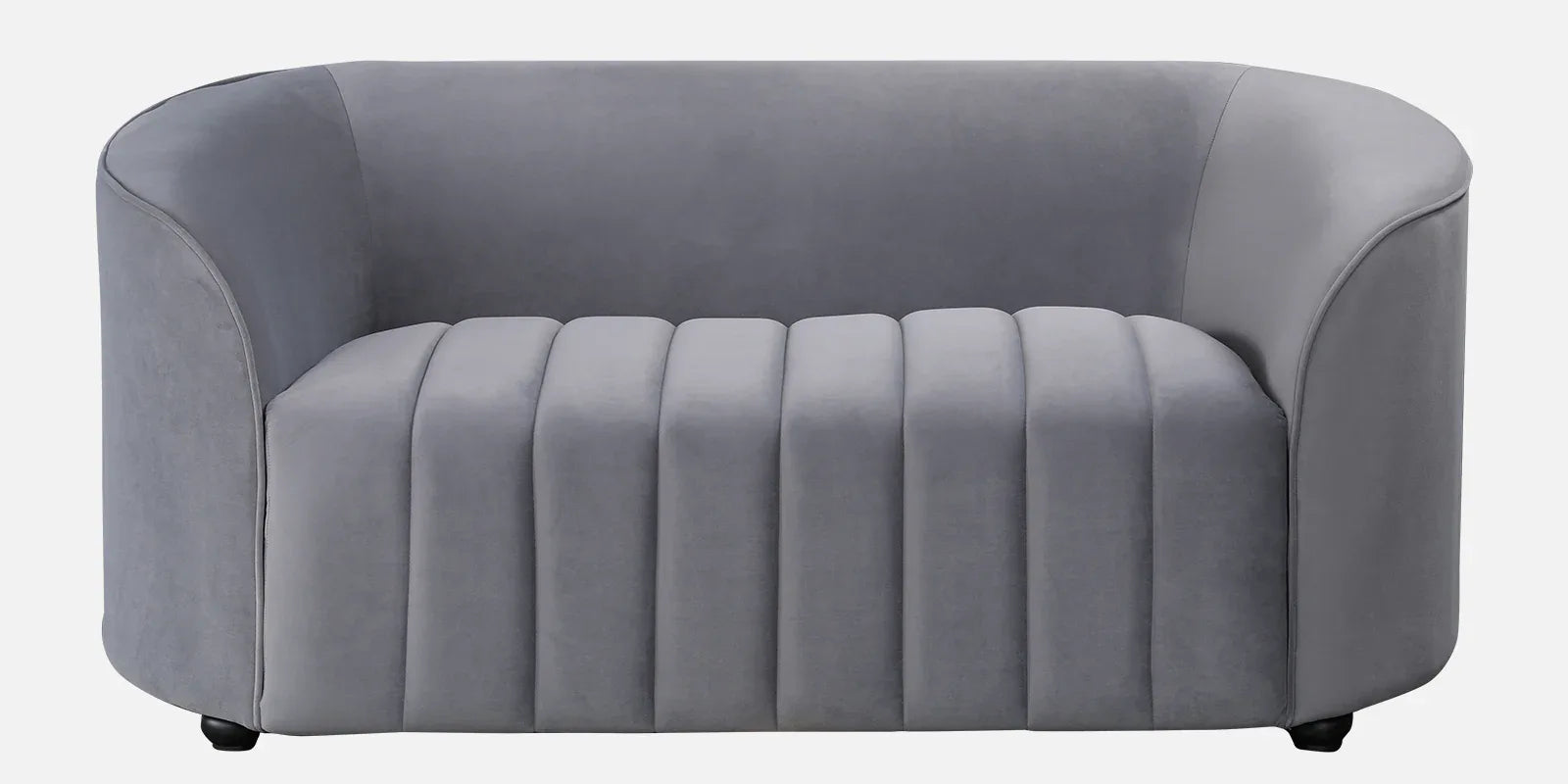 Elise Velvet Fabric Two Seater Sofa - HomeTown