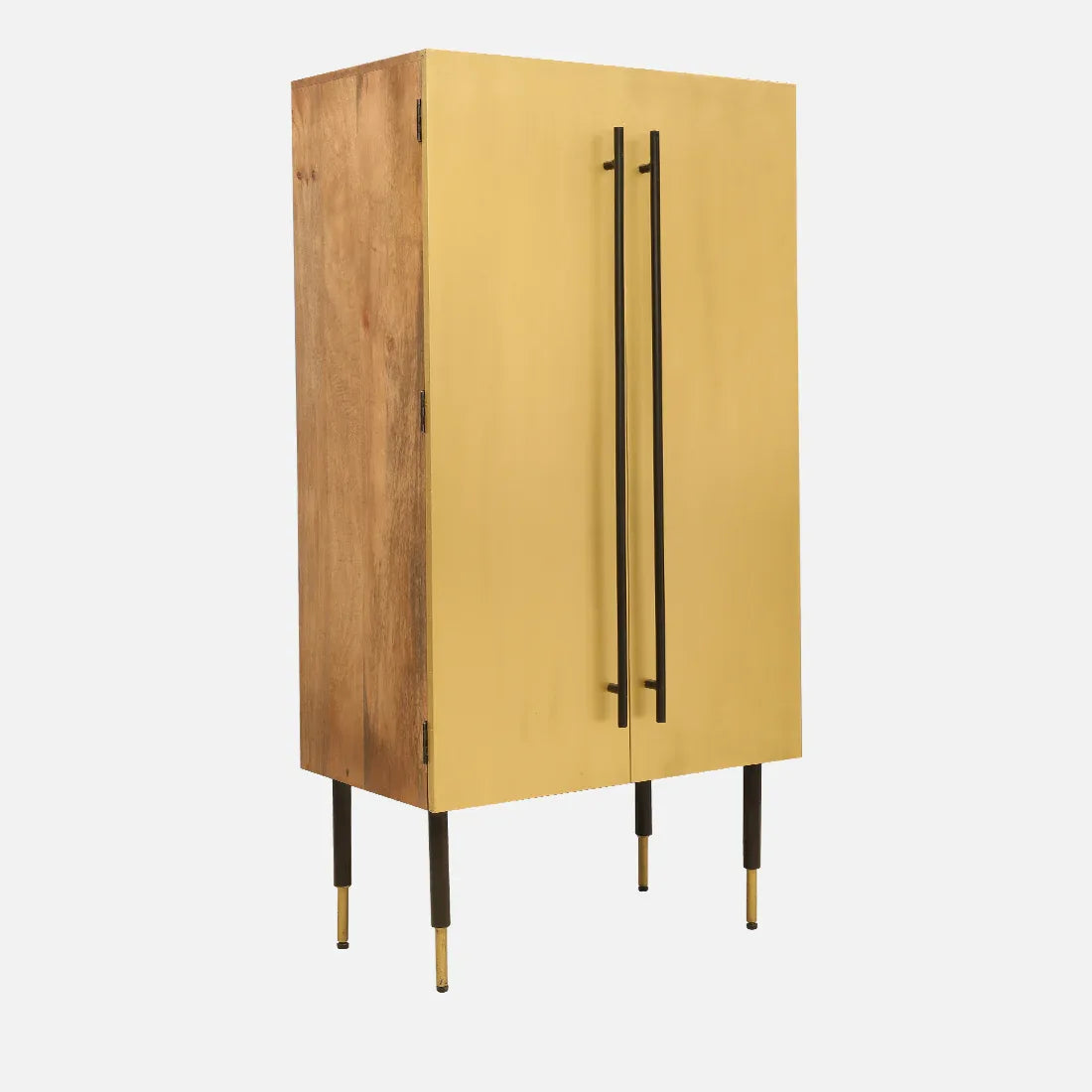 Crested Bar Unit in Brown & Gold Colour - HomeTown