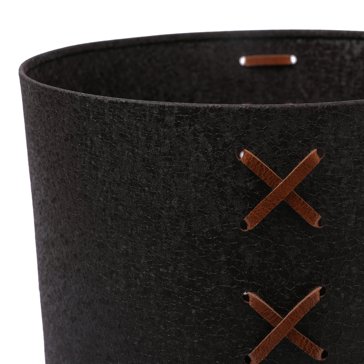 Cosmos Metal Planter 24 cm in Brown Colour - HomeTown