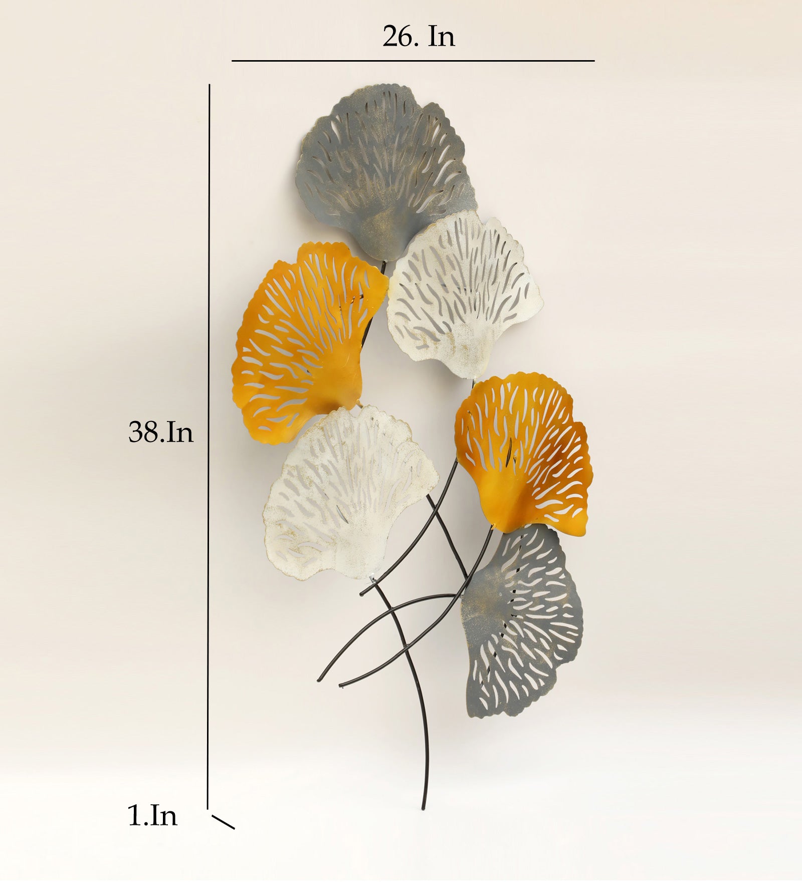 Vedas W-Cora Ginko Leaf Wall Decor
