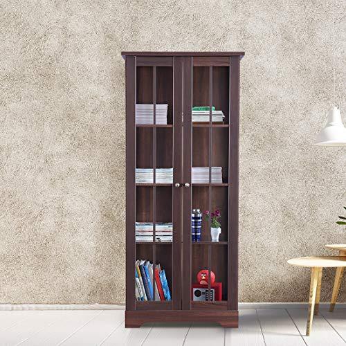 Holly Engineered Wood Book Shelf in Walnut Colour - HomeTown