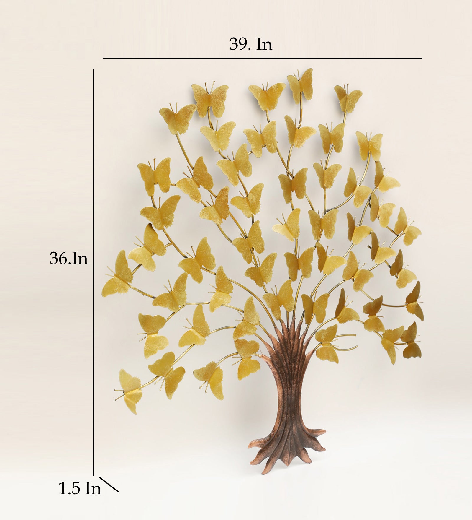 Vedas W-Anya Tree Butterfly Wall Decor