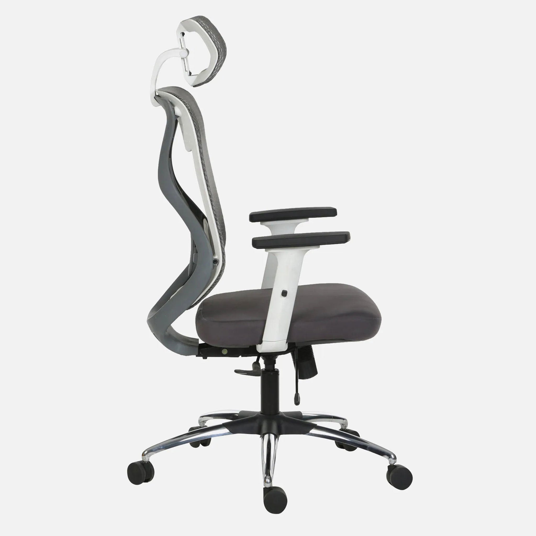 Smartseat Office Chair Hr White & Grey