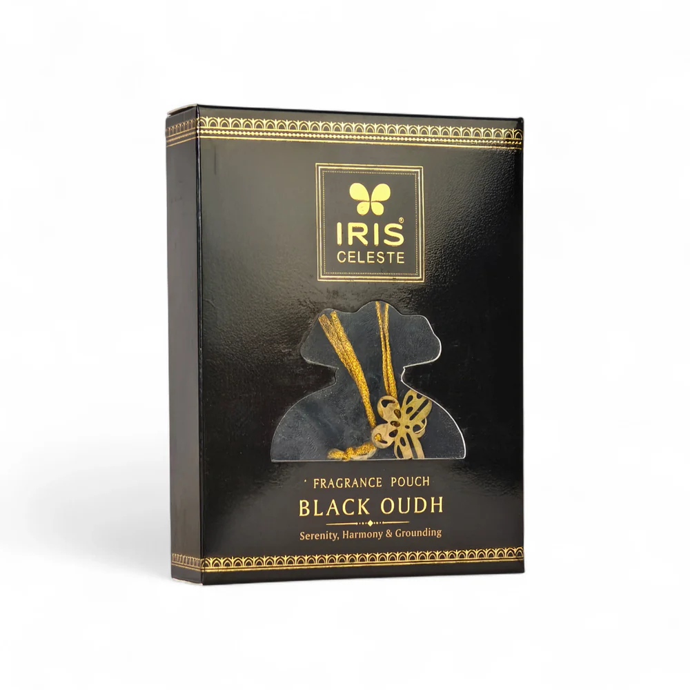 Iris Celeste Fragrance Pouch in Blue Ocean Colour - Home Fragrance Sachet