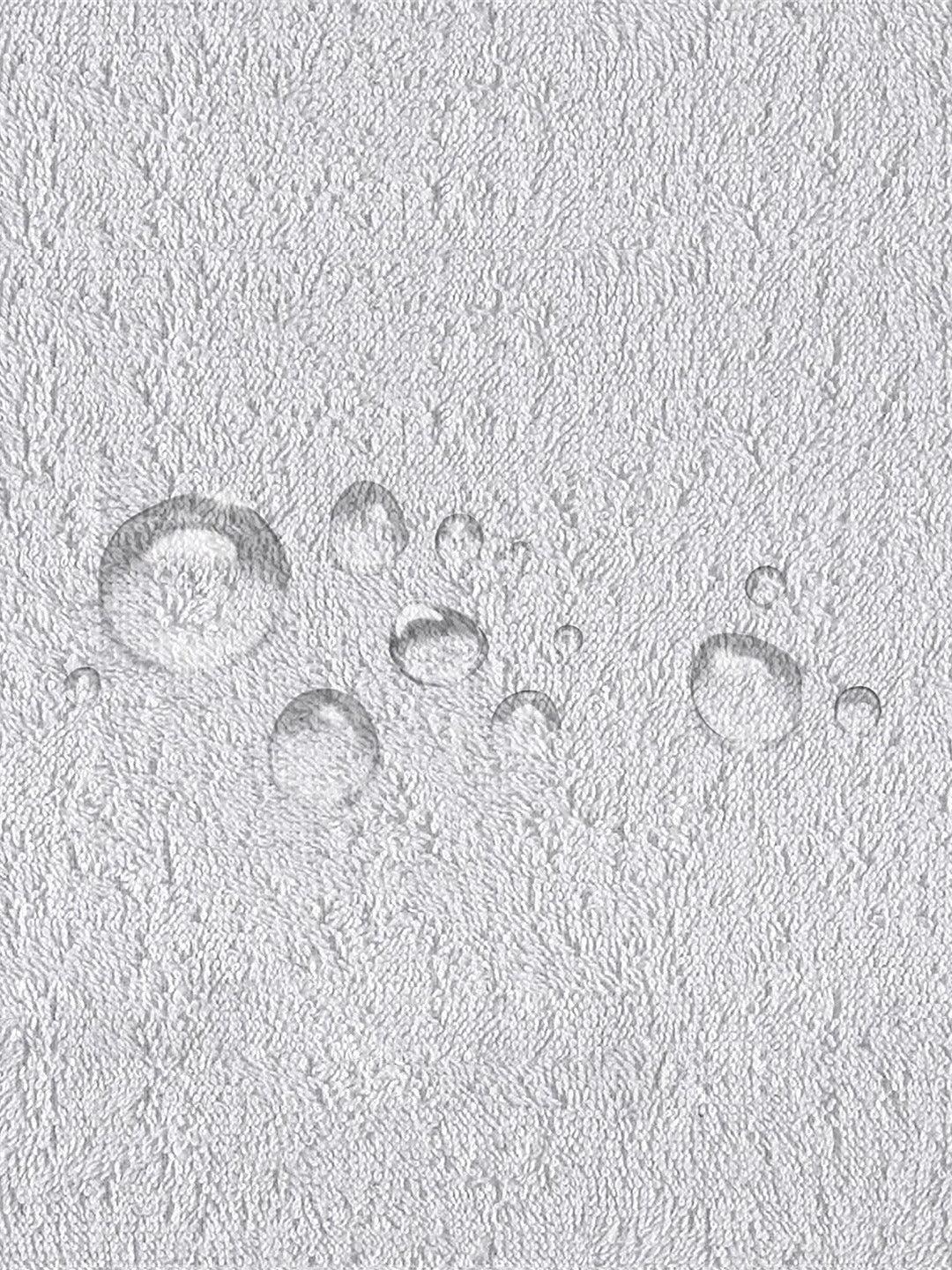 Cool Sheild Cotton Double Mattress Protector 198X182X25 Cm Antibacterial in White Colour - HomeTown