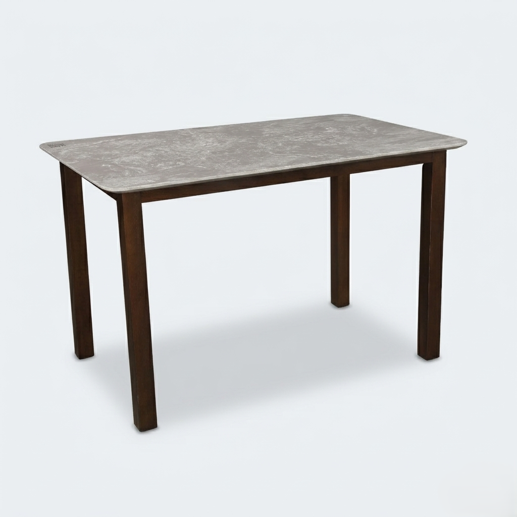 STONITA MARBLE TOP 6 STR DINNING TABLE