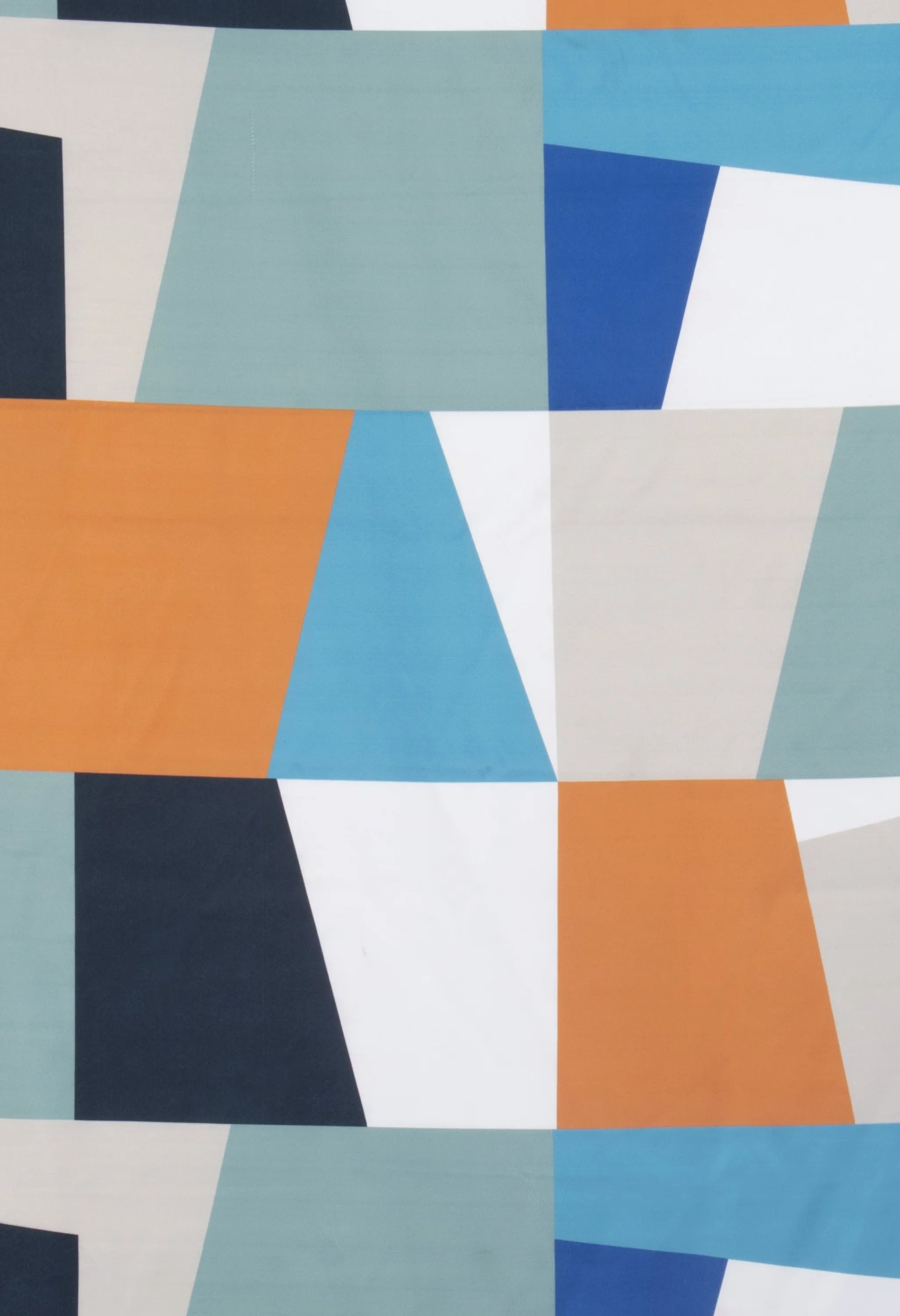 Cascade Colorful Abstract Polyester Door Curtain in Multi Colour - HomeTown