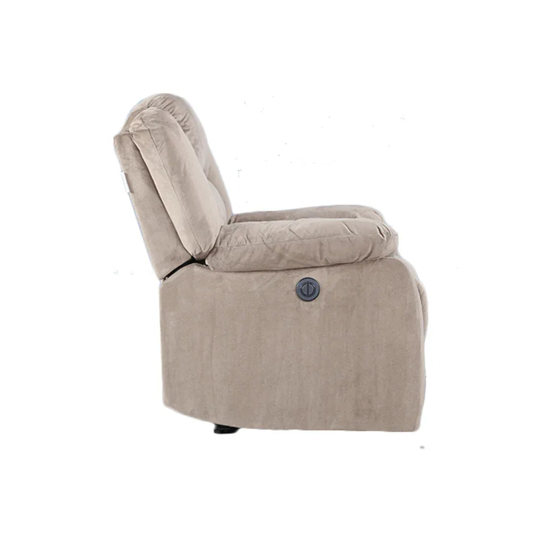 Bradford Fabric Single Seater Recliner in Beige Colour - HomeTown