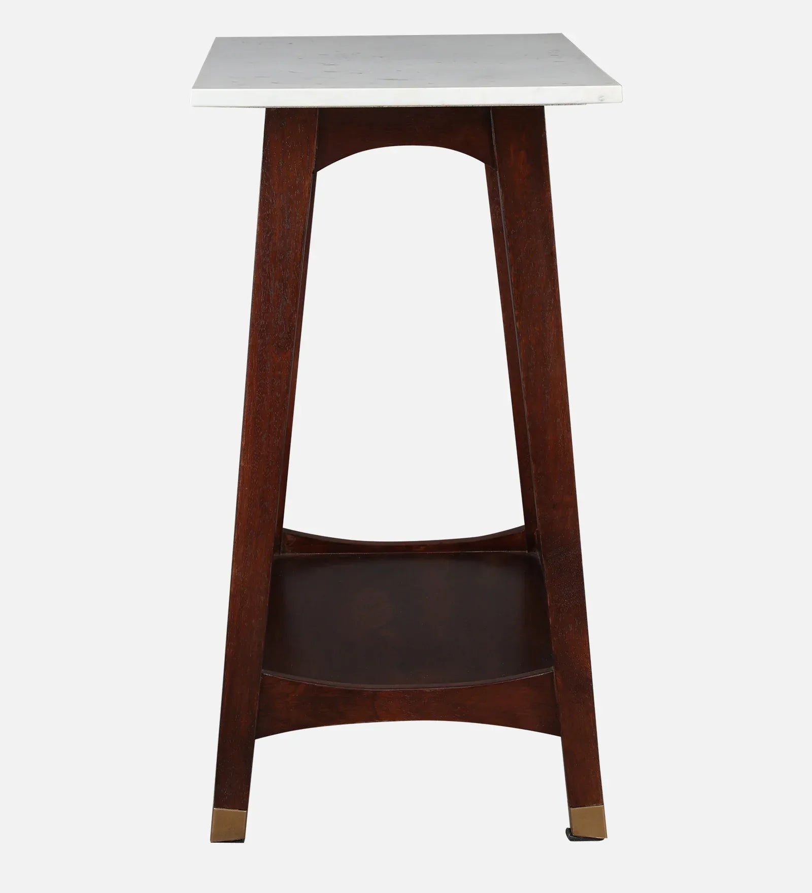 Dante Solid Wood Side Table in Walnut Colour - HomeTown