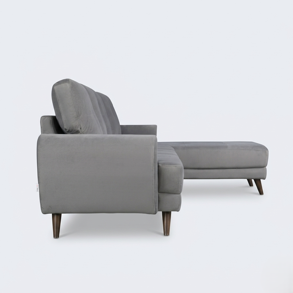 RIGA LYRA FAB LOUNGER LARGE D GREY LH