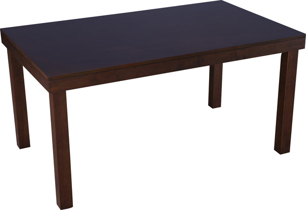 Hopton Solidwood 6 Seater Dining Table in Walnut Colour dimensions