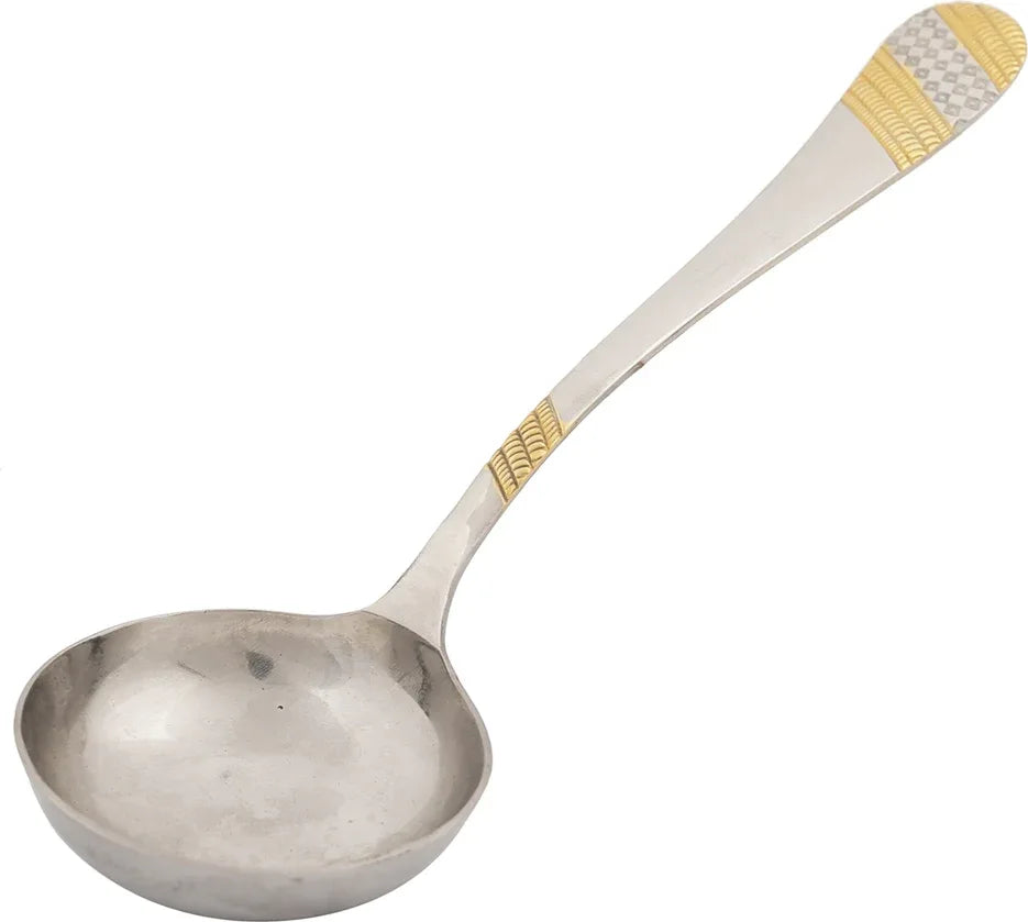 FNS Imperio Gravy Steel Ladle Large in Silver Colour - HomeTown