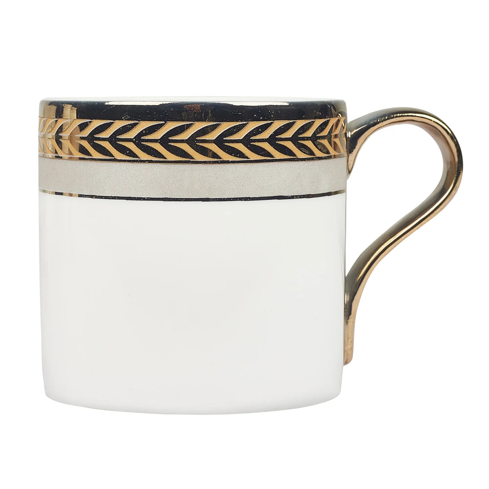 Amour Diana Bone China Tea Mug 160 Ml in White Colour - HomeTown