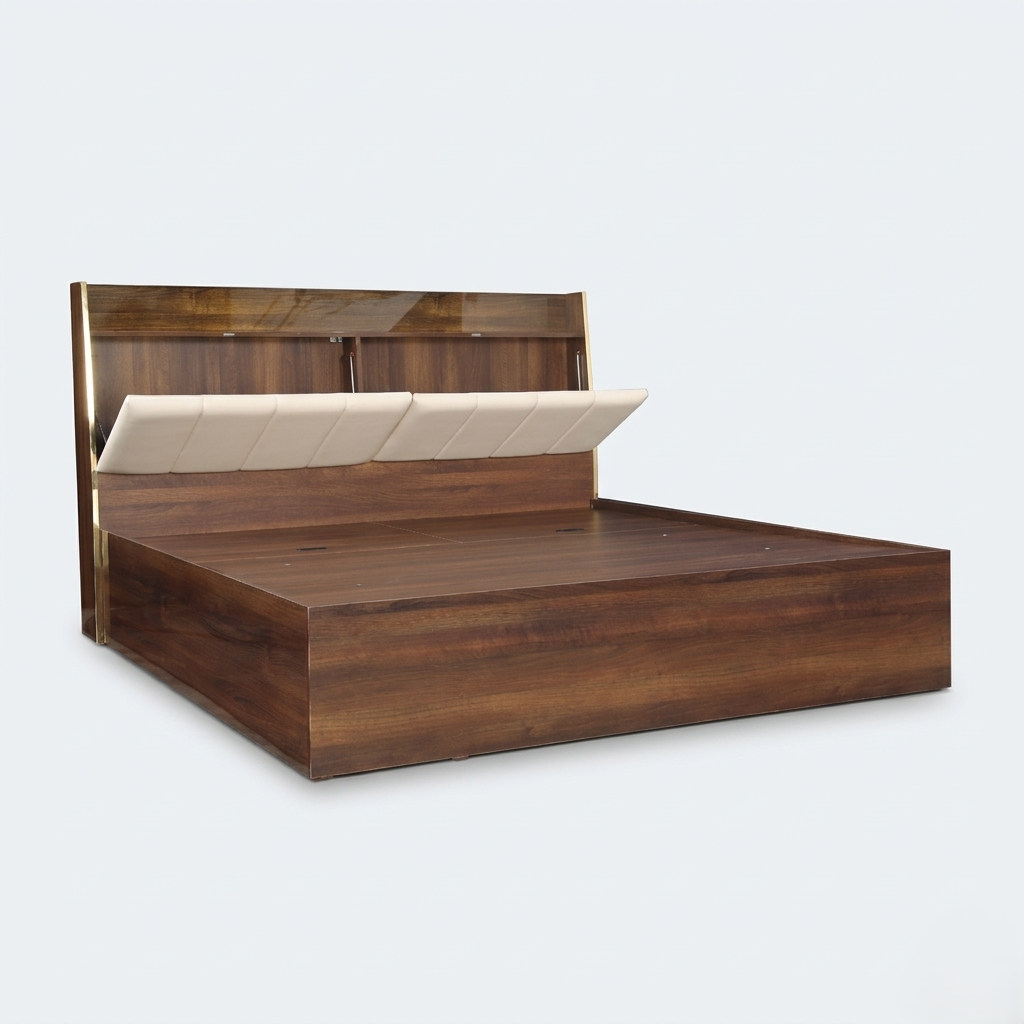 Nova King Bed Hydrlc Strg with HB Strg