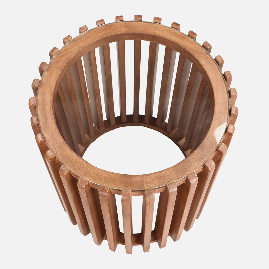 Haku Side Table in Walnut Colour - HomeTown