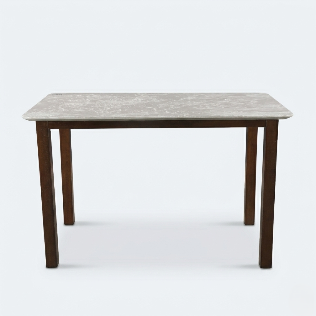STONITA MARBLE TOP 4 STR DINNING TABLE