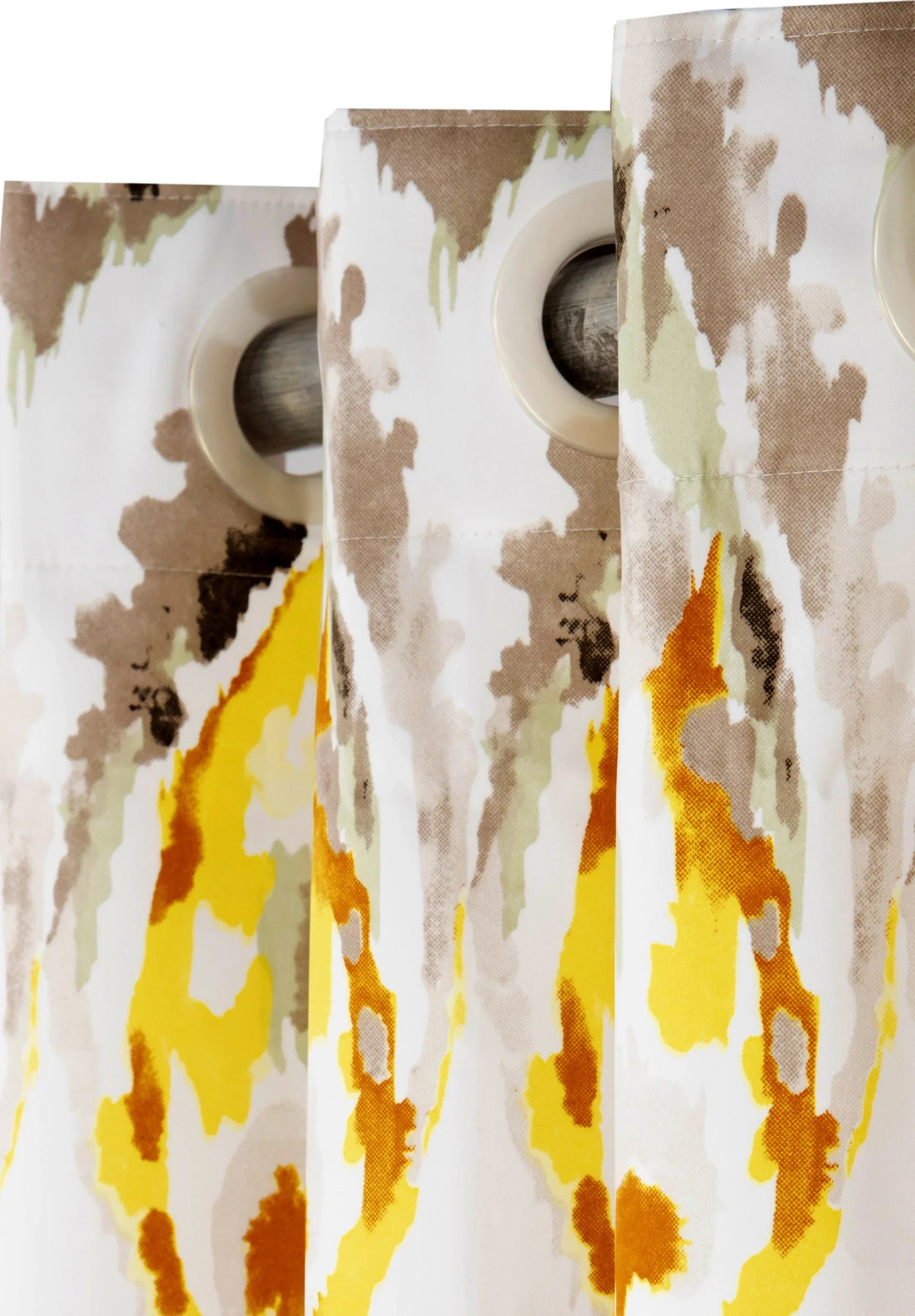 Splendor Blackout Door Curtain 107X229 CM in Yellow Colour by Houzzcode - HomeTown