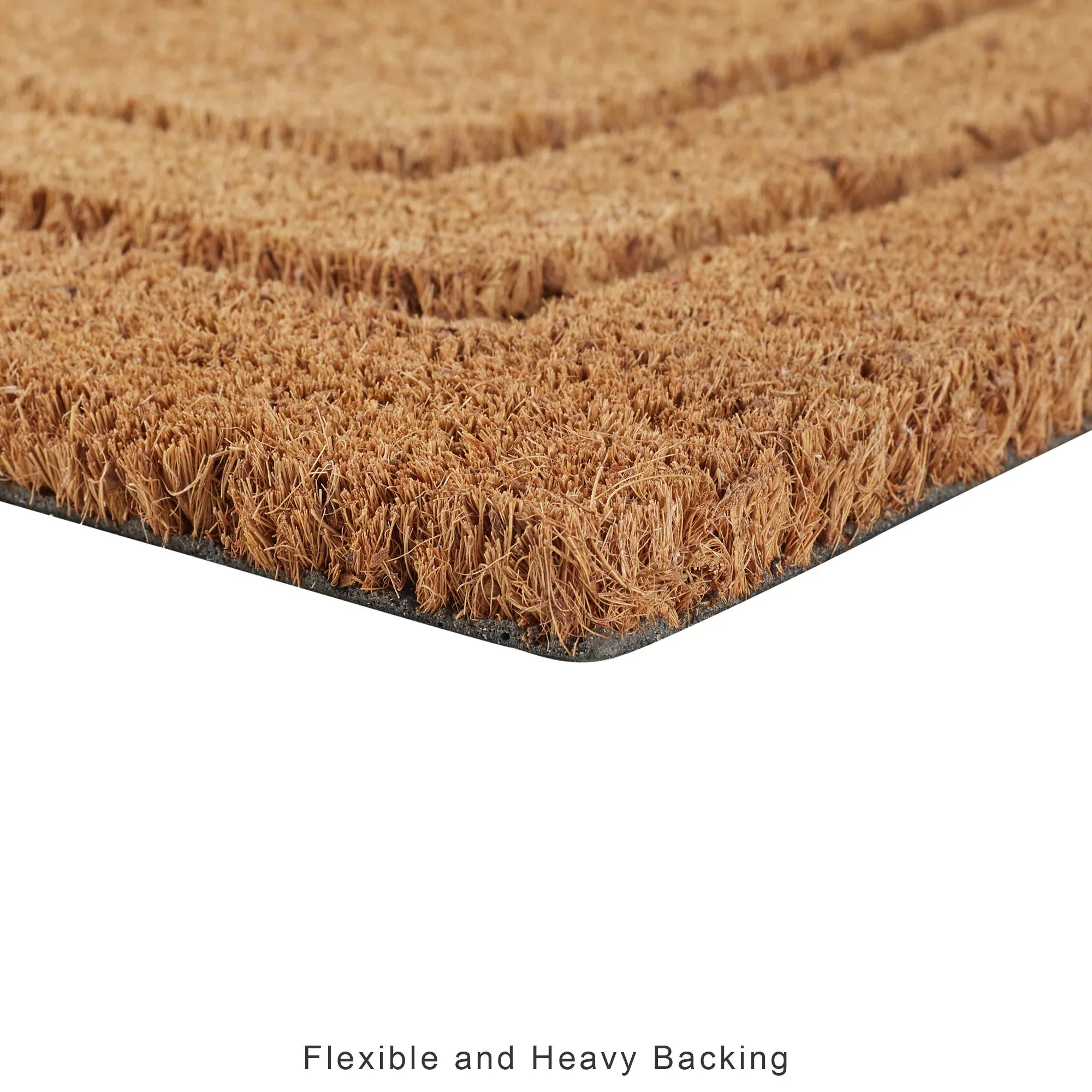 Natura Home Embossed Coir Doormat 45x75 CM in Natural Colour - HomeTown