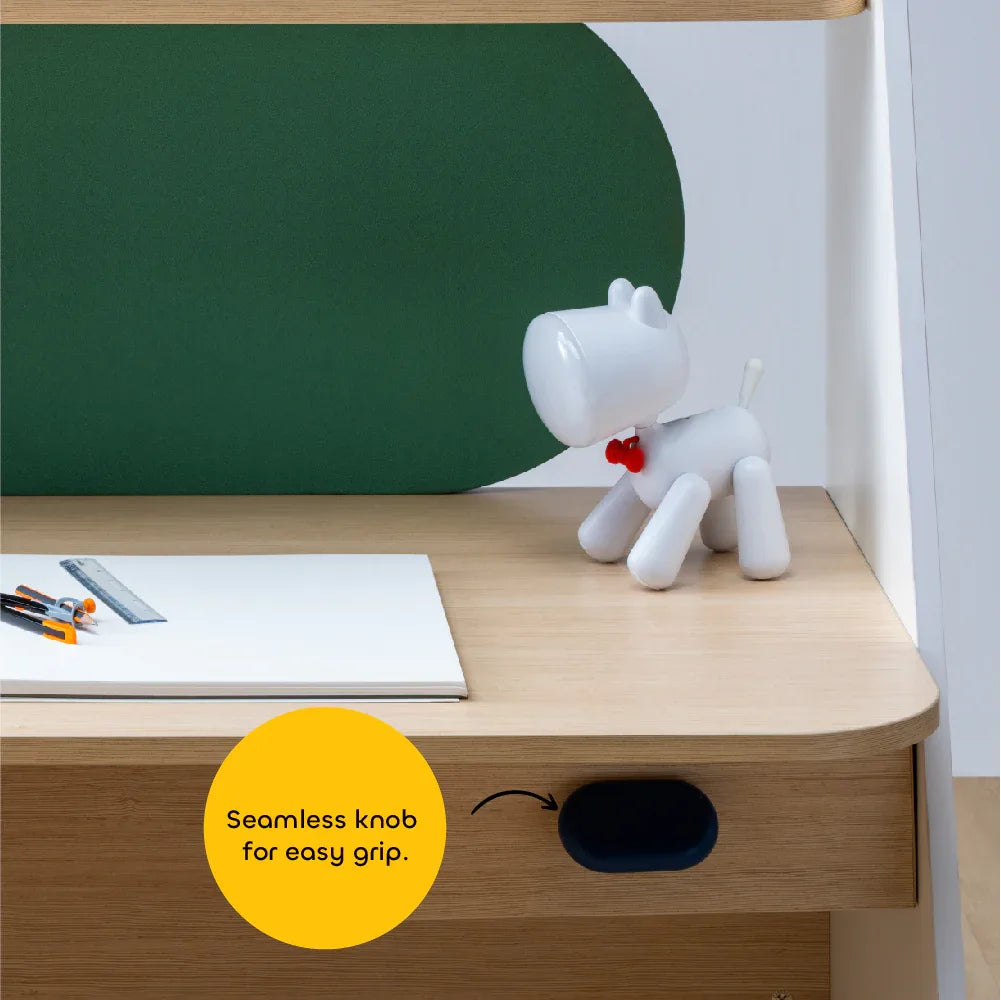 Wizkid Study Desk in Green Colour - HomeTown