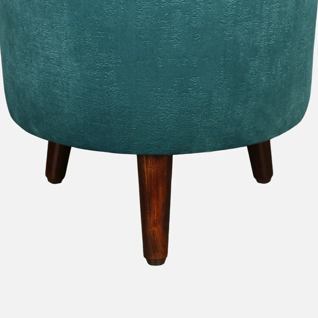 Ordhid Fabric Ottomans in Blue Colour - HomeTown