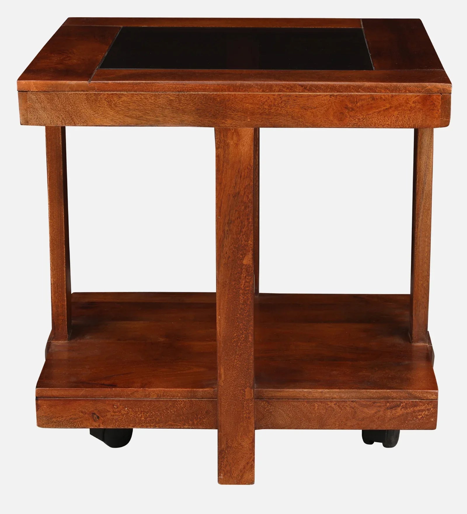 Joss Solid Wood Side Table in Walnut Colour - HomeTown